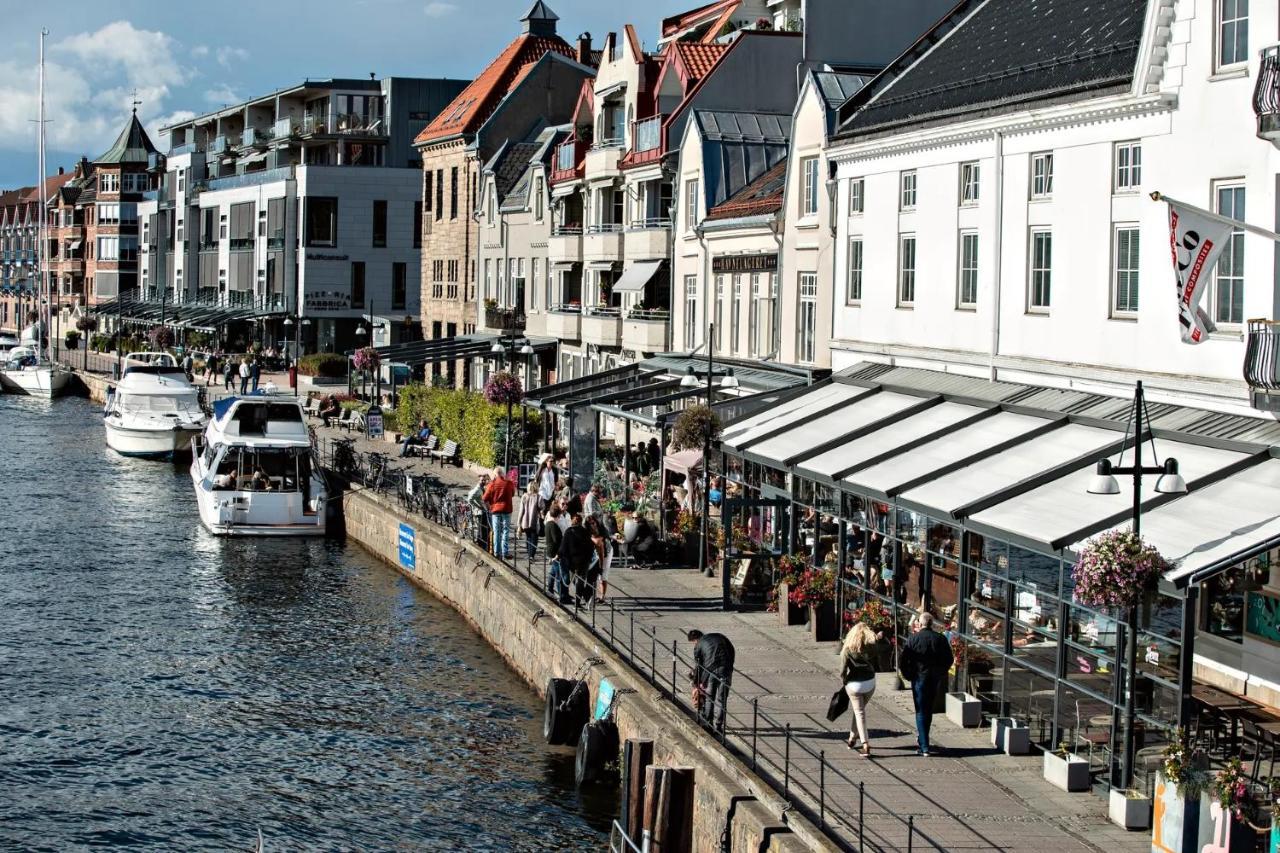Moderne Leilighet Midt I Sentrum Av Fredrikstad Ngoại thất bức ảnh